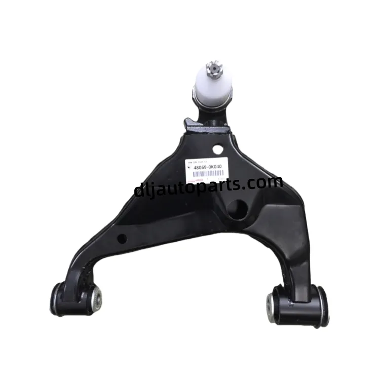 Bras de commande inférieurs avant de pièces de rechange 48069-0 K040 pour le remplacement des bras de commande de TOYOTA FORTUNER et TOYOTA HILUX